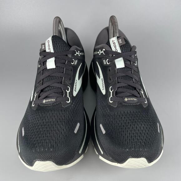 Brooks Ghost 14 Women's 8 B Black Aqua Goretex Running Athletic Shoes Sneakers - Picture 2 of 9